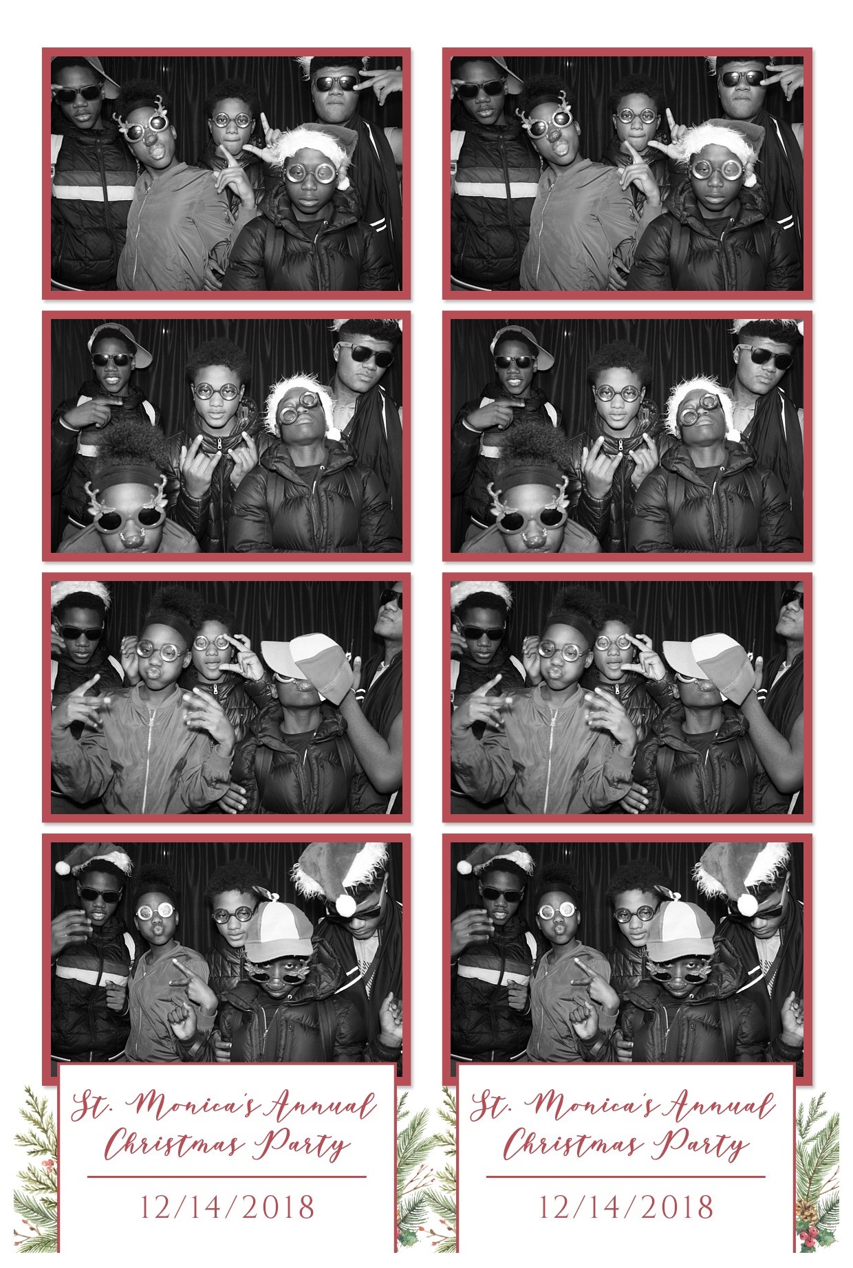 St Monica's Christmas Party 2018 | View more photos from the event at gallery.photoboothcincy.com/u/PhotoBoothCincy/St-Monicas-Christmas-Party-2018